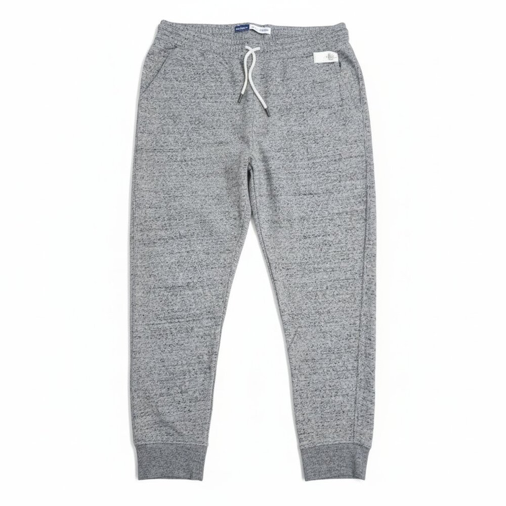 Old Navy Men's Tapered Joggers Heathered Gray Drawstring Pockets Small NEW